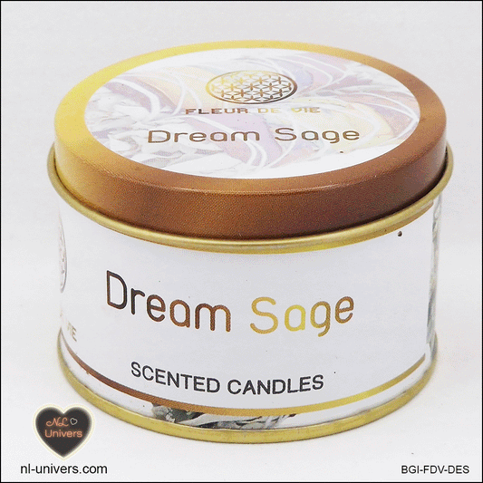 Dream Sage Flower of Life Candle