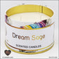 Dream Sage Flower of Life Candle