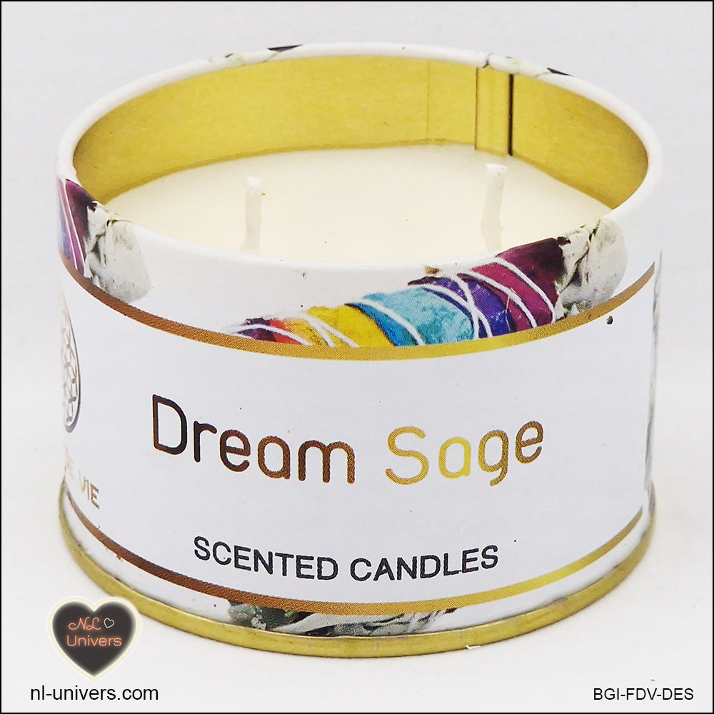 Bougie Fleur de vie Dream Sage