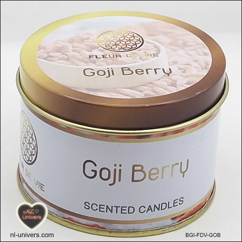 Blume des Lebens Goji-Beerenkerze – Goji-Beeren