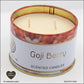 Flower of Life Goji Berry Candle – Goji Berries