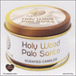 Bougie Fleur de vie Holy Wood - Palo Santo