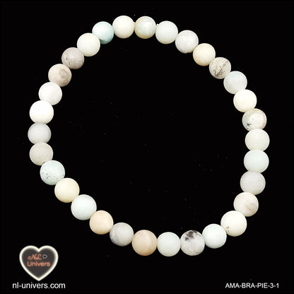 Bracelet Amazonite mat