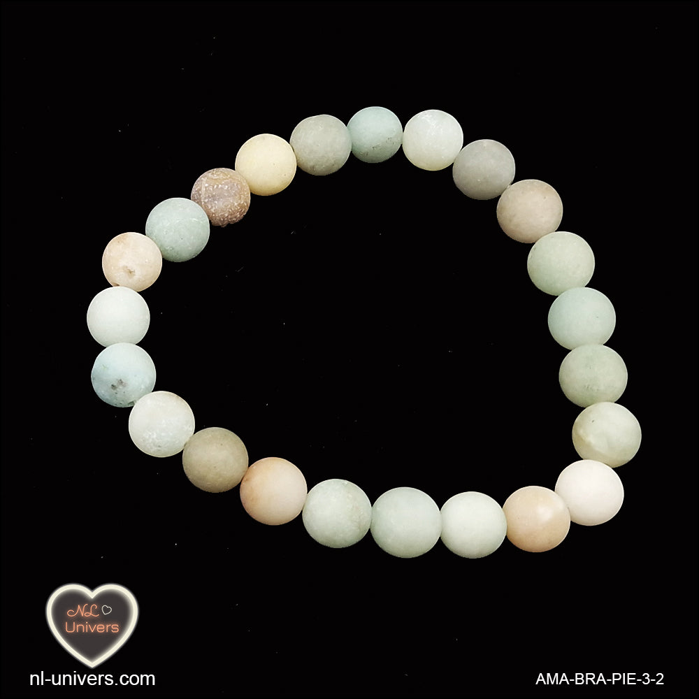 Bracelet Amazonite mat