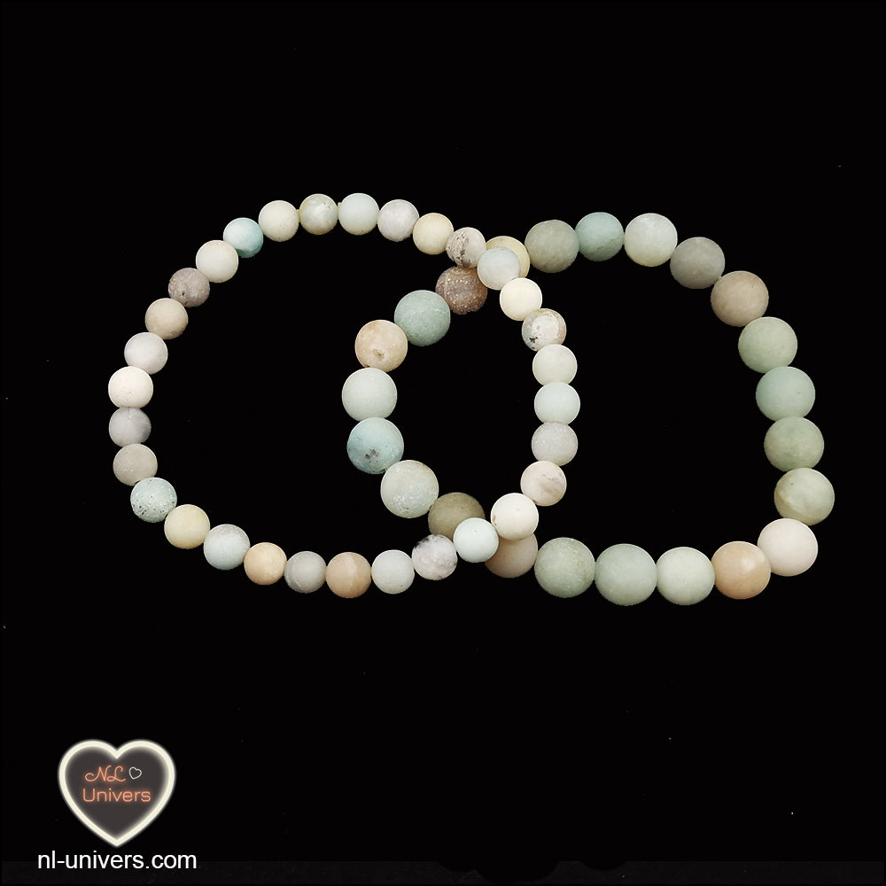 Bracelet Amazonite mat