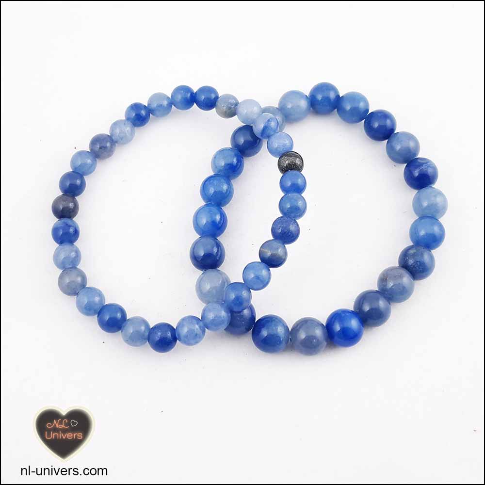 Bracelet Aventurine bleue