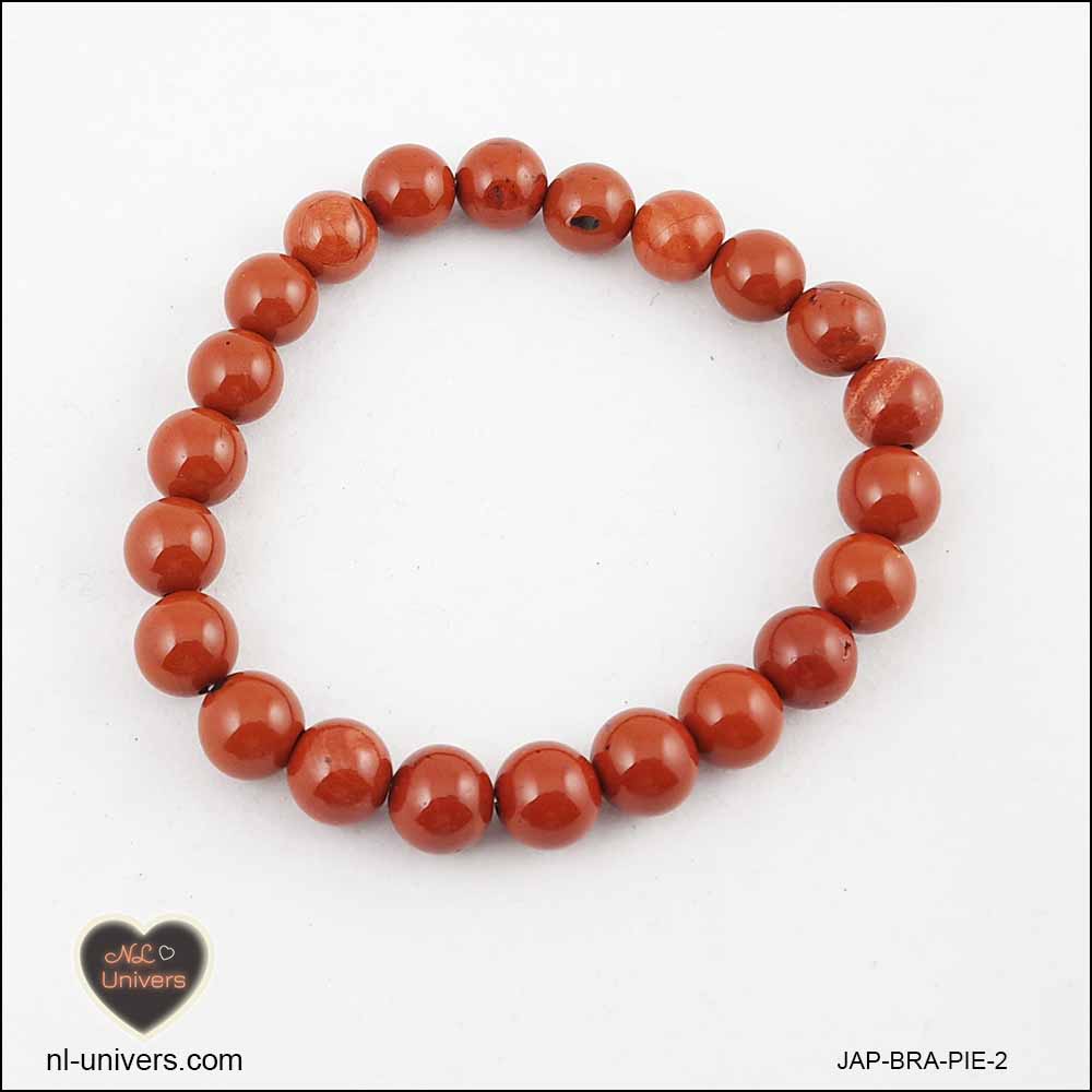 Bracelet Jaspe rouge