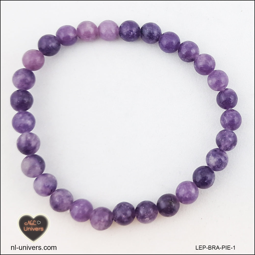 Bracelet Lépidolite