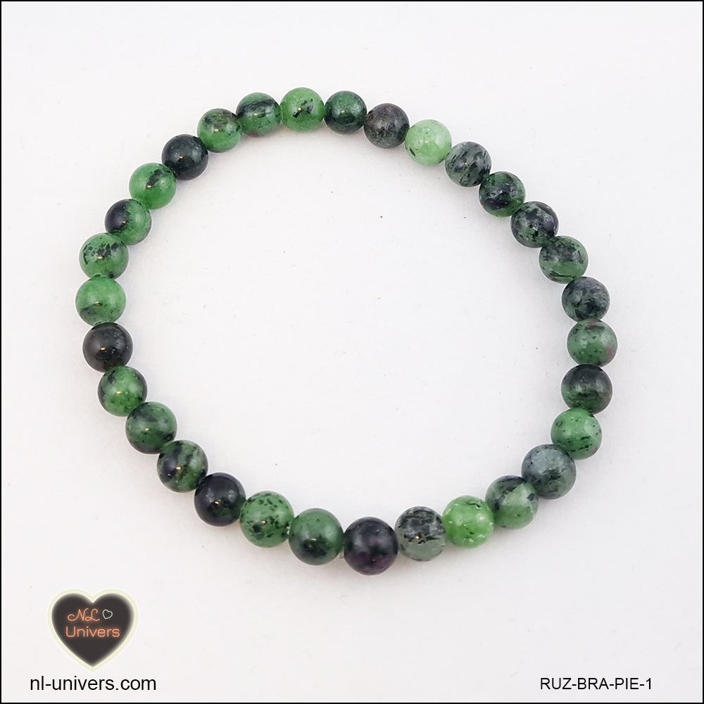 Ruby-Zoisite Bracelet