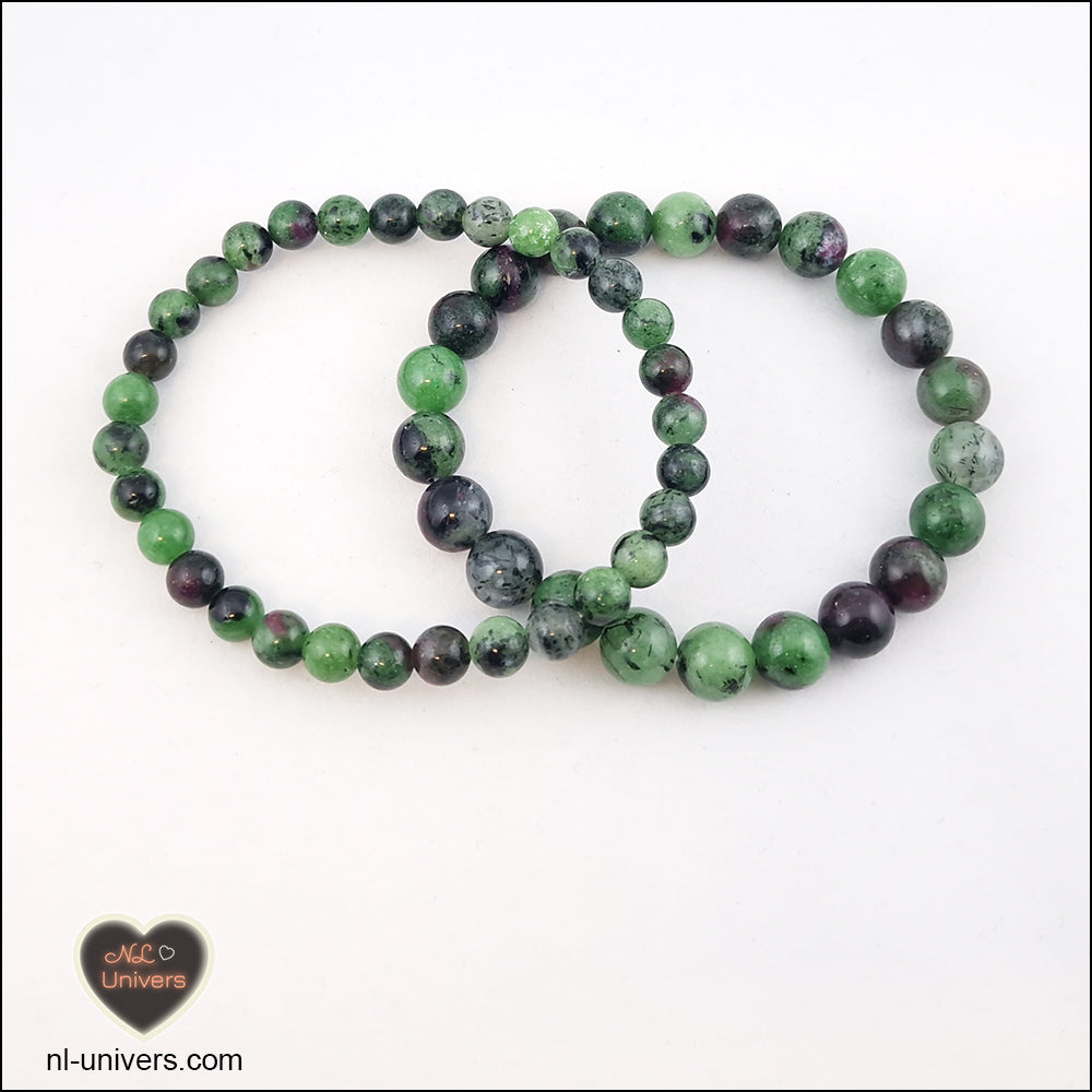 Ruby-Zoisite Bracelet