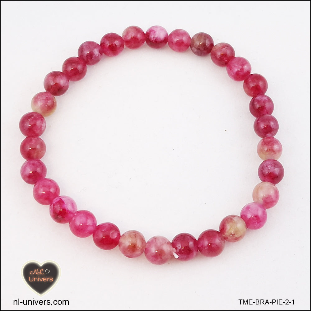 Watermelon Tourmaline Bracelet 2