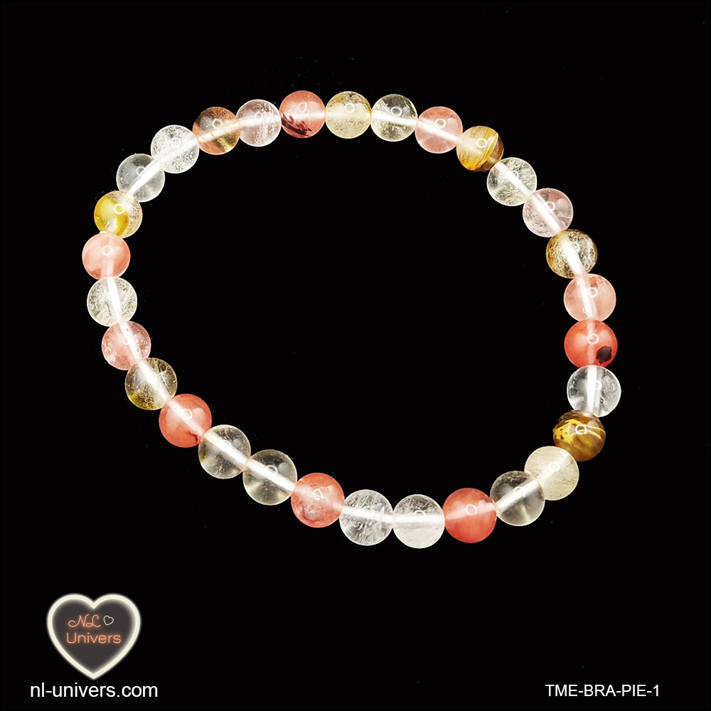 Bracelet Tourmaline Melon d'eau 1