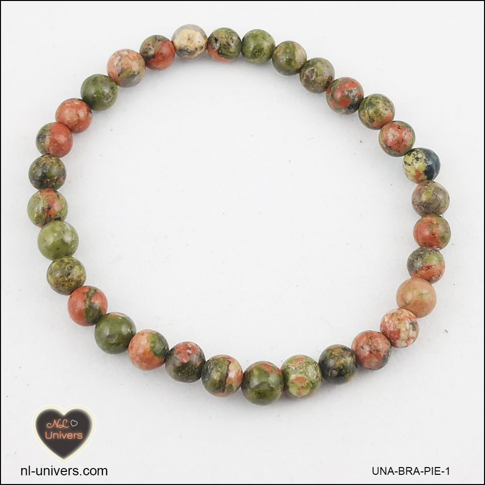 Unakite bracelet