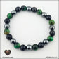 Bracelet Protection ( Hématite + Obsidienne noire + Œil de Tigre vert)