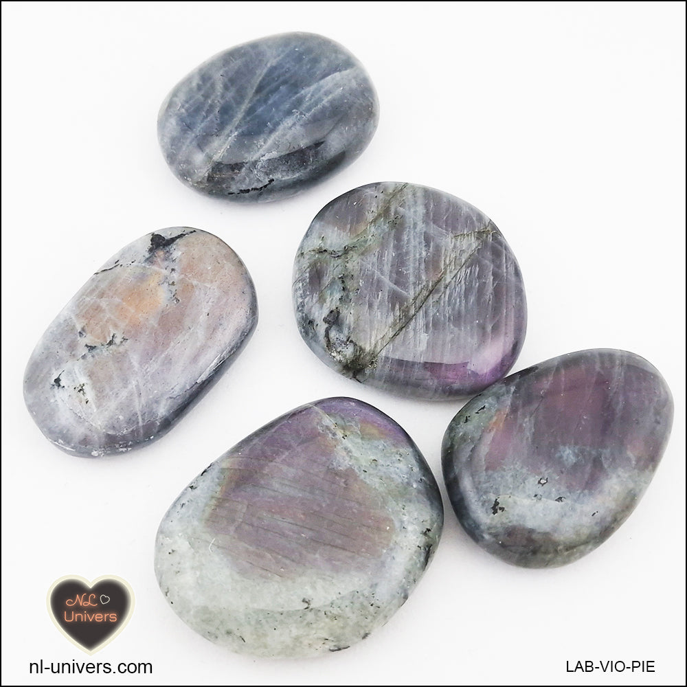 Purple Labradorite stone 