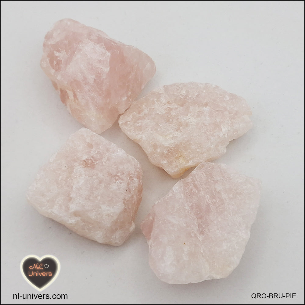 Raw Rose Quartz Stone 