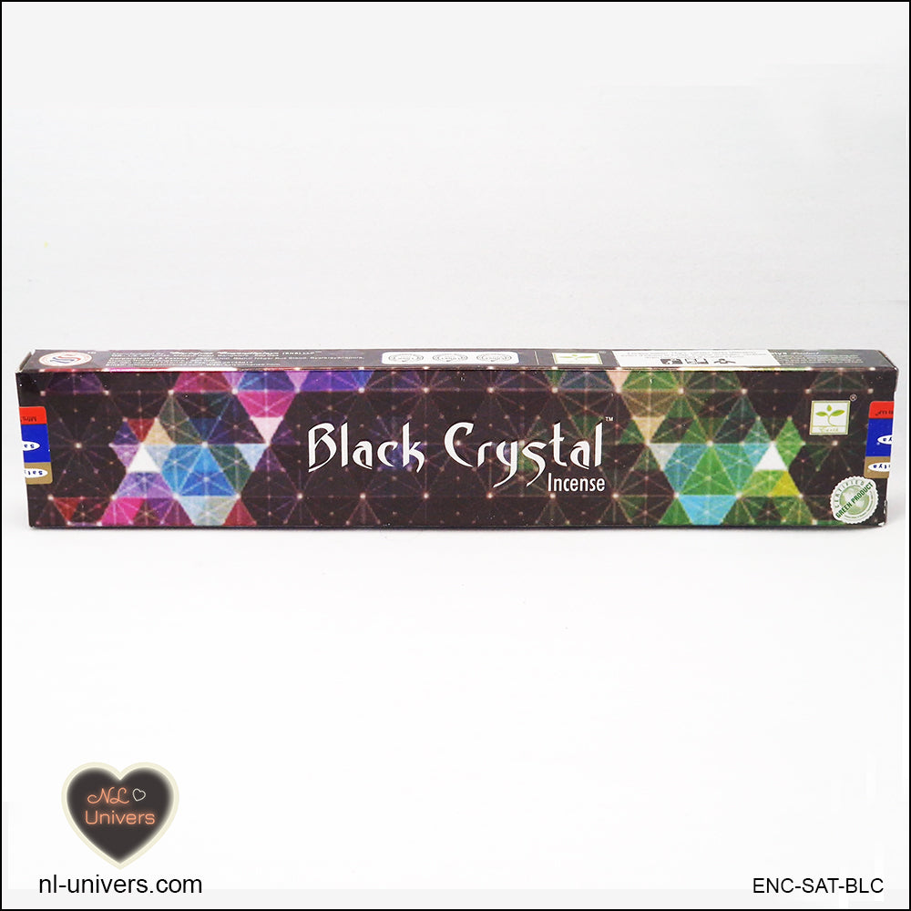 Satya Black Crystal Incense