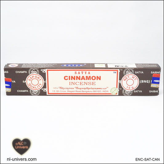 Satya Cinnamon Incense - Cinnamon