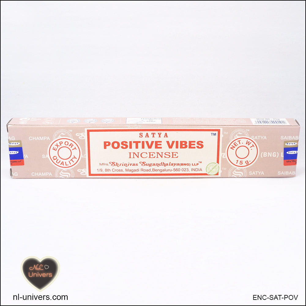 Satya Positive Vibes Incense – Positive vibes