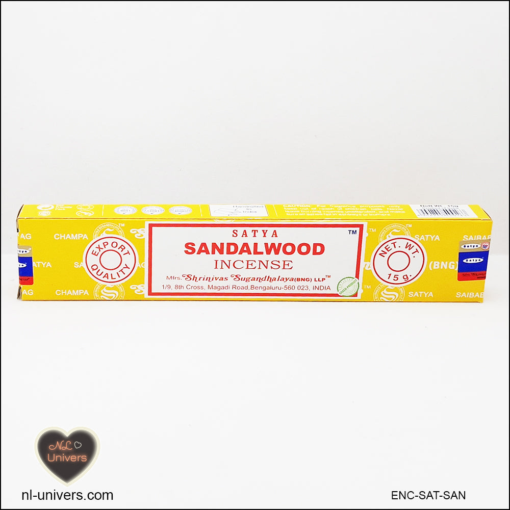 Encens Satya Santal - Sandalwood