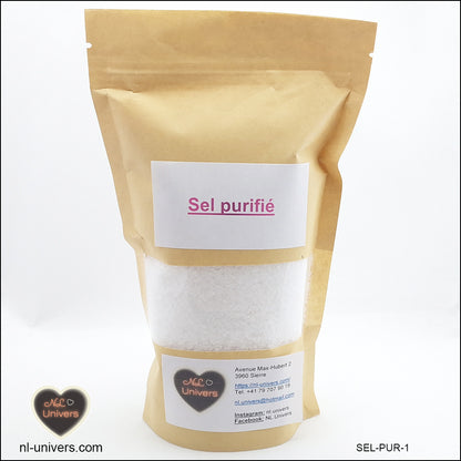 Sel purifié 500 GR ou 1 KG