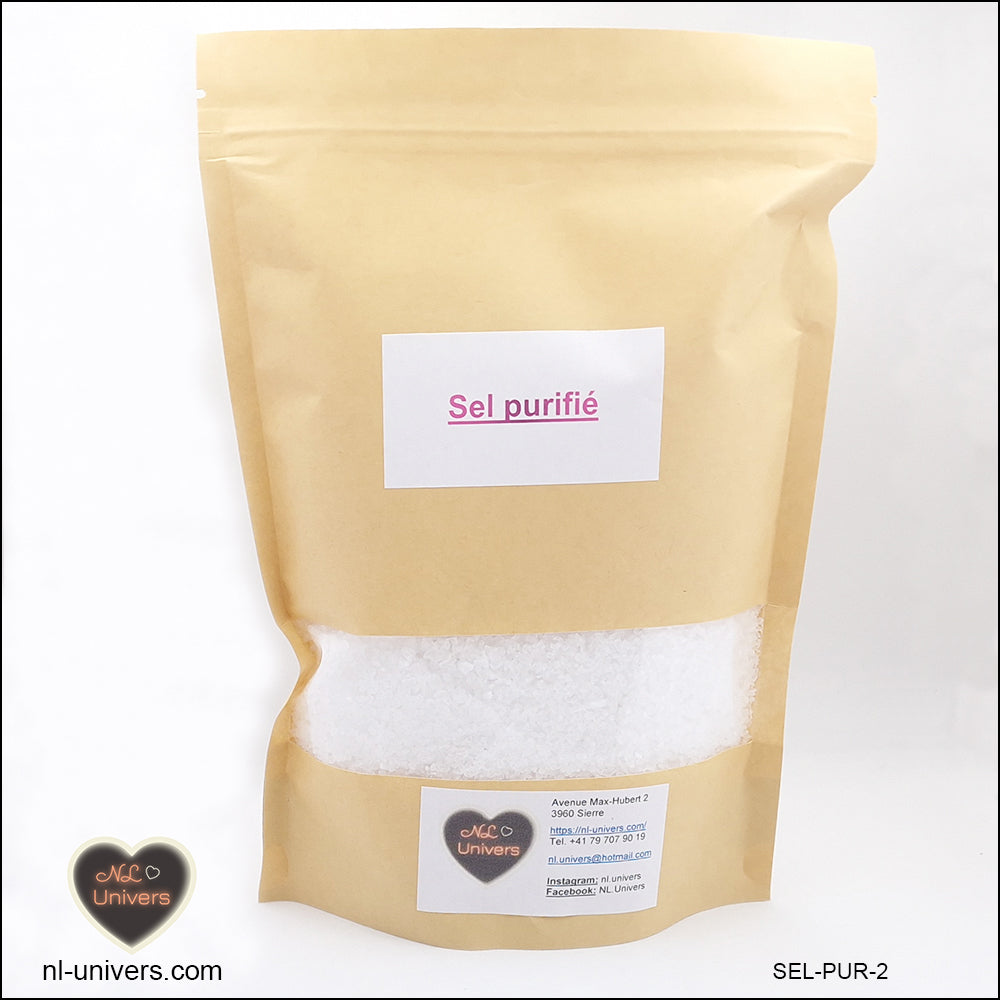 Sel purifié 500 GR ou 1 KG