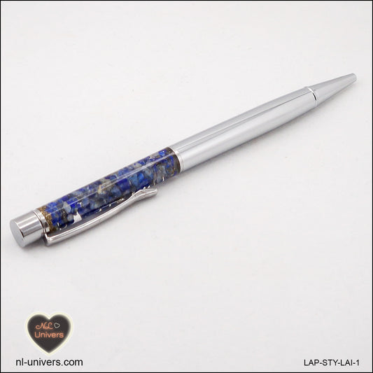 Metallischer Lapislazuli-Stift aus Messing-Orgonit